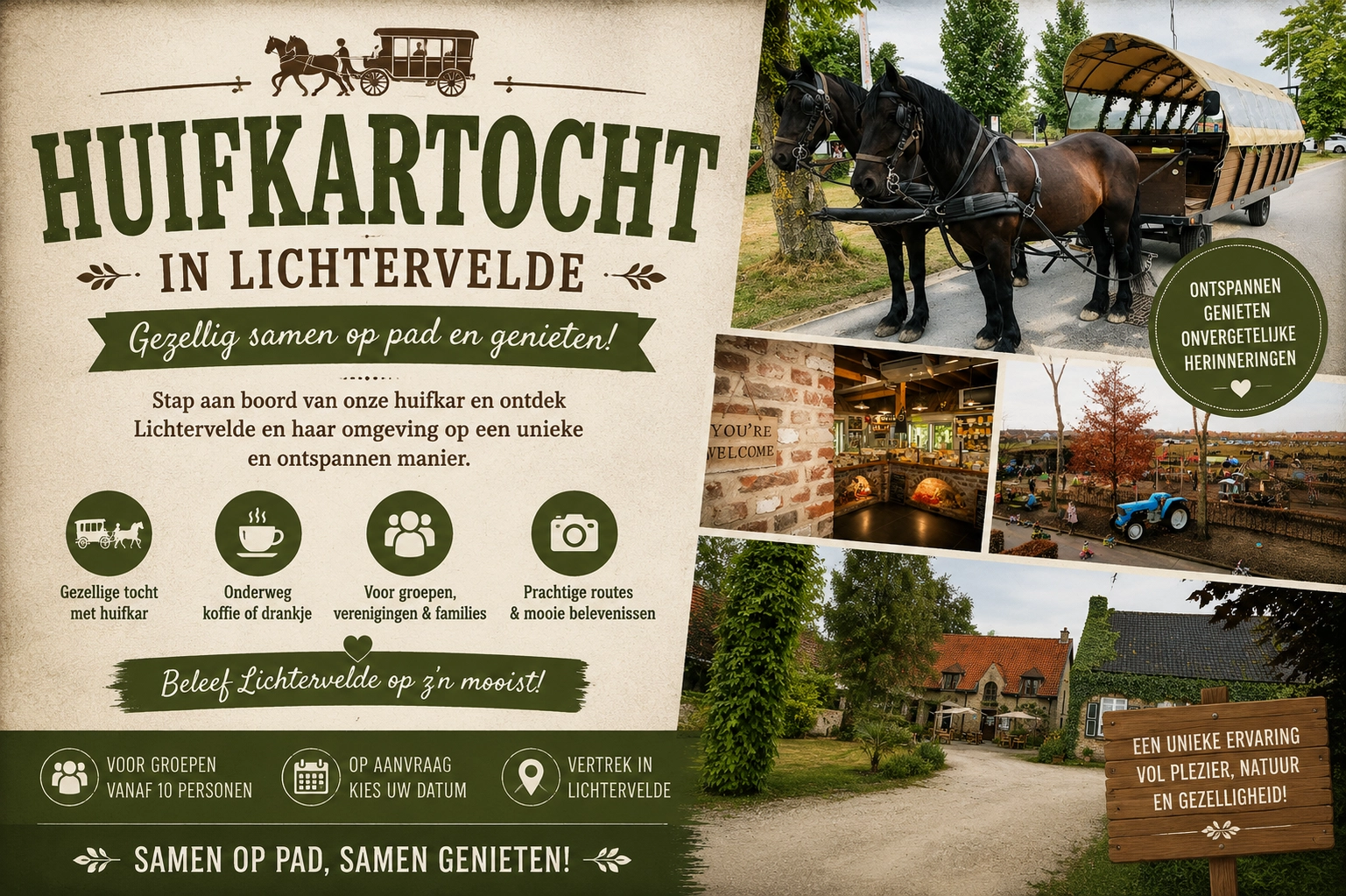 Huifkartochten Lichtervelde