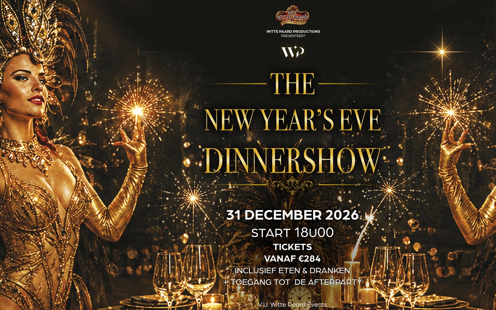 Affiche van WP The New Year's Eve Dinnershow
