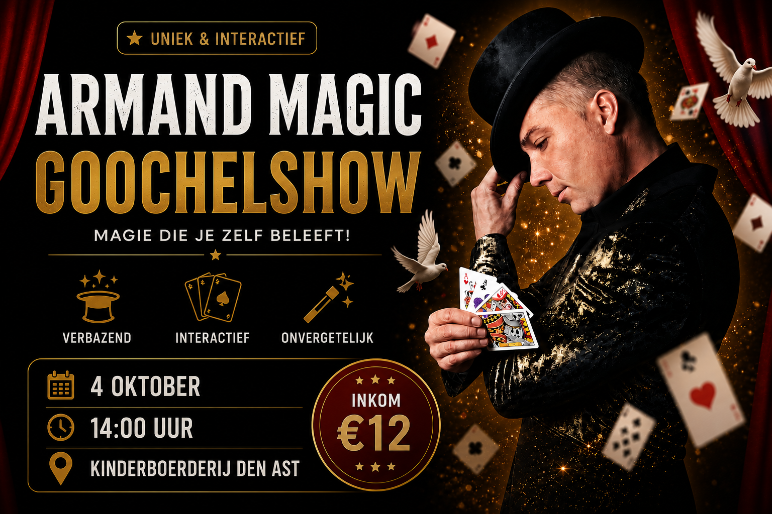 Armand Magic – Magische Gezinsnamiddag