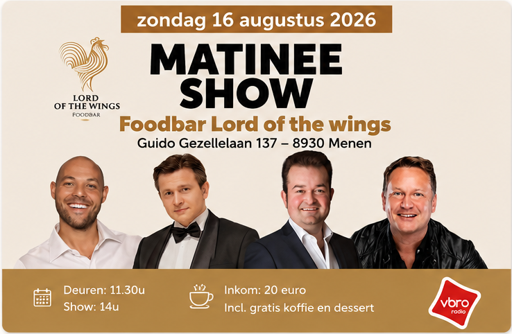 Matinee Show – Lord of the Wings