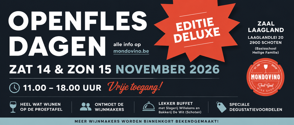 Mondovino Openflesdagen Deluxe