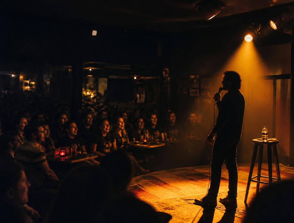Sfeerbeeld van een Eventzz Original comedyavond